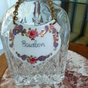 Porcelain handmade in Austria "Bourbon" , Sherry and Brandy liquor pieces